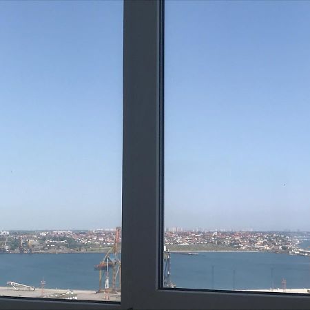 Flat with the sea view Apartment Chornomorsk Exterior foto