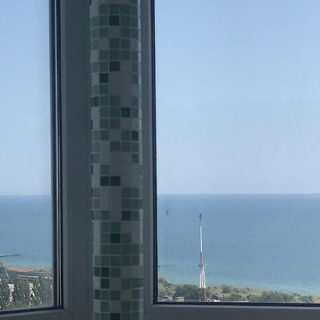 Flat with the sea view Apartment Chornomorsk Exterior foto