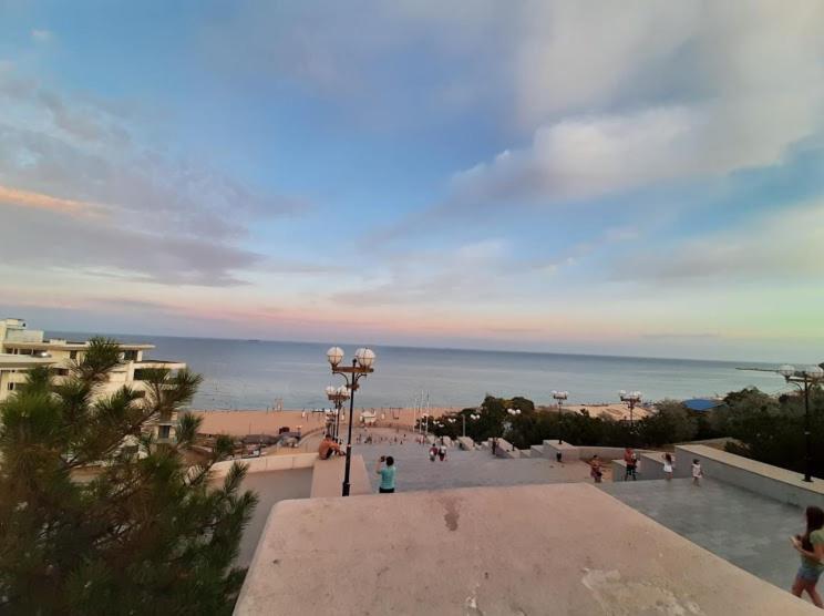 Flat with the sea view Apartment Chornomorsk Exterior foto