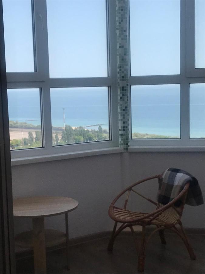 Flat with the sea view Apartment Chornomorsk Exterior foto