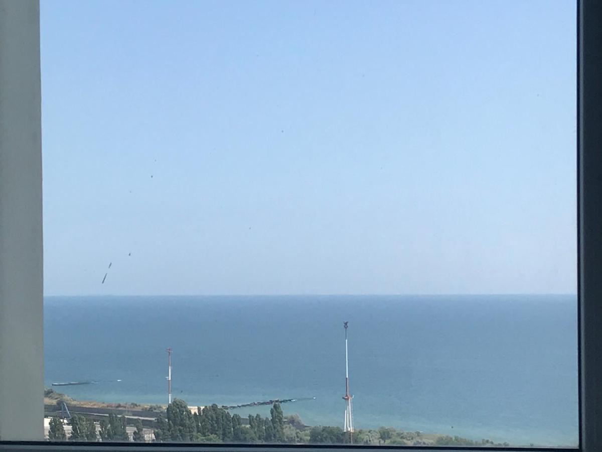 Flat with the sea view Apartment Chornomorsk Exterior foto